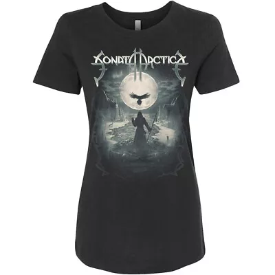 Buy SONATA ARCTICA Raven Still Flies Tour L LARGE Official T-Shirt Black GIRLY • 20.72£
