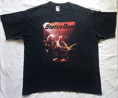 Buy STATUS QUO. - THE PARTY AIN'T OVER YET WORLD TOUR 2005/06. Vintage T-shirt  • 27.60£