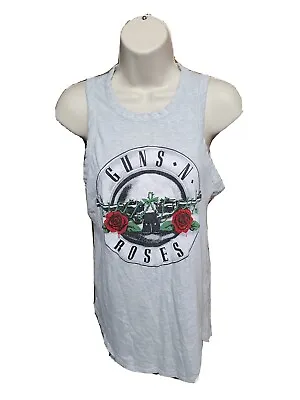 Buy Guns N Roses Womens Medium Gray Sleeveless TShirt • 18.90£