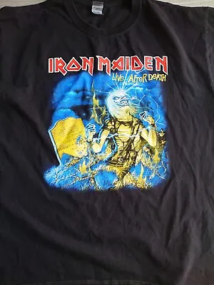 Buy Iron Maiden Live After Death T Shirt Vintage Classic Rare Back Print  • 35£
