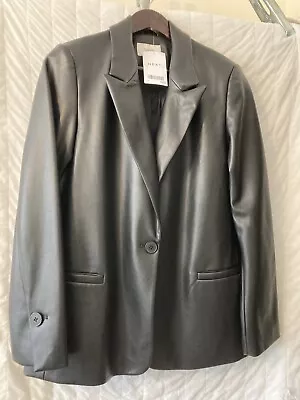 Buy Next Ladies Faux Leather Jacket Size 14 • 34.99£
