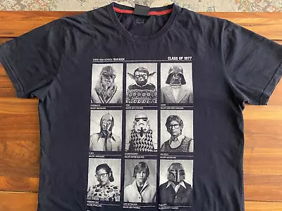 Buy Star Wars T-shirt Class Of 1977 |  Black Size XXL (46) | Original Chunk • 8£
