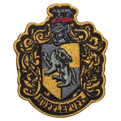 Buy Harry Potter Hufflepuff Logo Patch Iron On Patch Sew On Badge Embroidered Patch • 2.99£