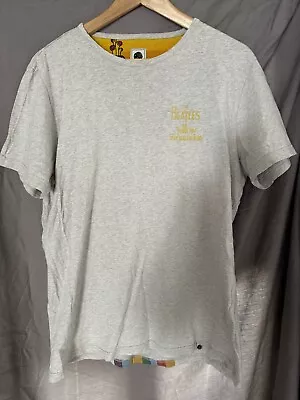 Buy Pretty Green T Shirt Limited Edition Beatles Yellow Submarine Grey Mens Medium • 5.50£