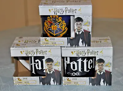Buy Harry Potter Warner Bros. Merch Mugs X 3 BNIB • 10£