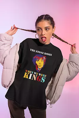 Buy THE STONE ROSES T-Shirt - WHEN WE WERE KINGS - S To 5XL - Unisex/Ladies Fit • 14.99£