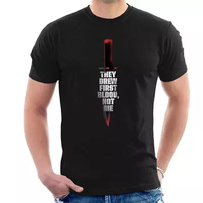 Buy All+Every Rambo First Blood They Drew First Blood Not Me Men's T-Shirt • 17.95£