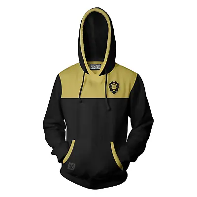 Buy World Of Warcraft Hoodie (Size S) Men's JINX Alliance To The End Hoodie - New • 24.99£