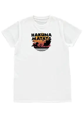 Buy Hakuna Matata The Lion King Funny T Shirt Mens Womens Birthday Gift Present L Xl • 11.99£
