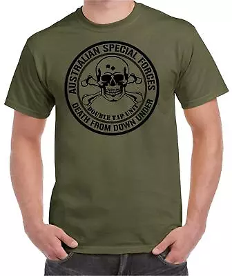 Buy Australian Special Forces T Shirt Clothing Apparel Retro Rockabilly Tshirt • 24.03£