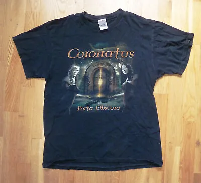 Buy CORONATUS / Porta Obscura T Shirt Gr. L Größe T-Shirt Ts No Longsleeve No Zipper • 6.88£