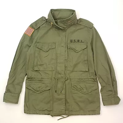 Buy Polo Ralph Lauren Army Jacket SMALL Men M65 Military Field Utility BRAND NEW • 180£