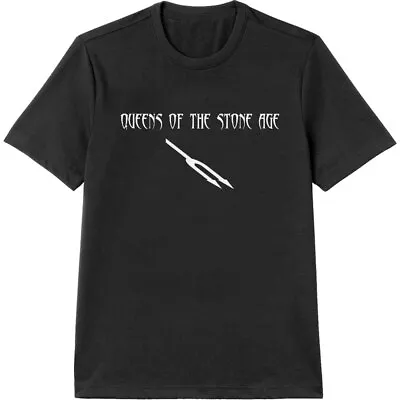 Buy Queens Of The Stone Age T-Shirt Deaf Songs Official Black New • 14.95£