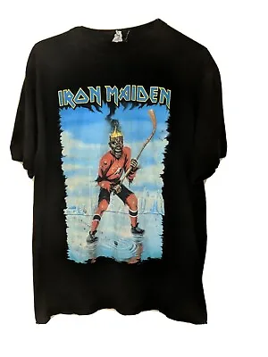 Buy Iron Maiden Rare Canada Event Center Somewhere Back In Time Anvil Tag T-Shirt XL • 161.03£