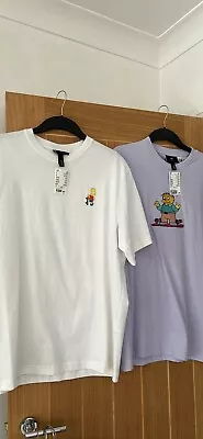 Buy Simpsons T Shirts X 2  • 15£