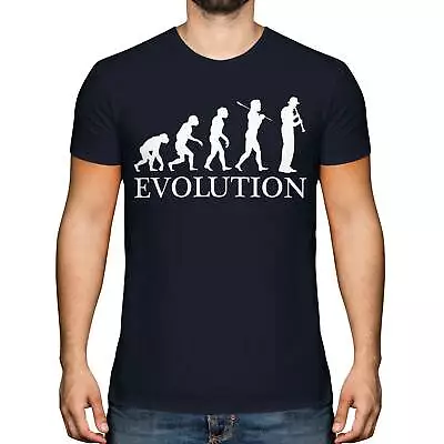 Buy Clarinet Player Evolution Of Man Mens T-shirt Tee Top Gift Musician • 9.95£