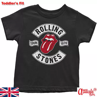 Buy Rolling Stones Baby And Kids T Shirts-Official-US Tour 1978-Rolling Stones Baby • 14£