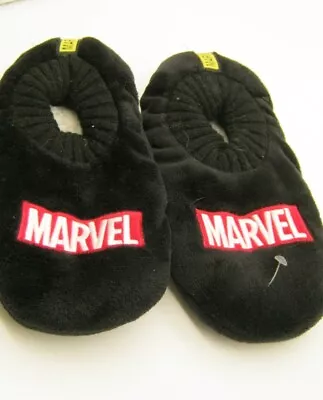 Buy Bnew Mens Marvel Slippers- Size Medium (uk Size 5 /6 - Eu 39) • 7.65£