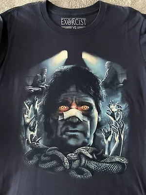 Buy Genuine Fright Rags The Exorcist III  T-shirt Medium Navy • 45£