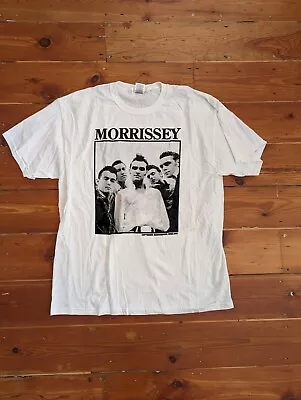 Buy Vintage Morrissey Shirt Band Portrait Size XL Fruit Of The Loom • 0.99£