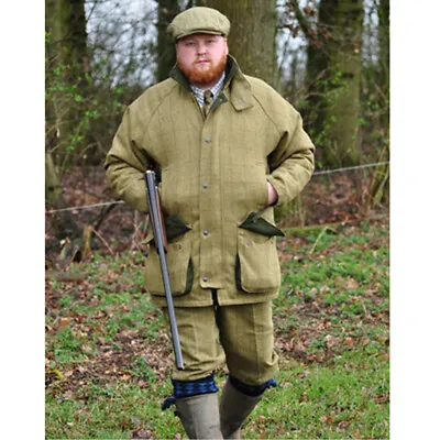 Buy Mens GAME Light Derby Tweed Hunting Shooting Jacket Coat - D35 • 79.95£