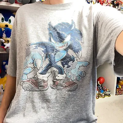 Buy RARE PROMO SEGA Sonic The Werehog Hedgehog T Shirt Size Large Plush Figure Game • 72.99£