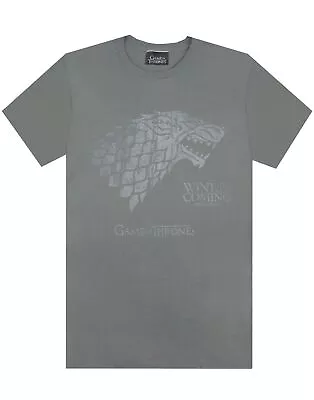 Buy Game Of Thrones Grey Short Sleeved T-Shirt (Mens) • 14.99£