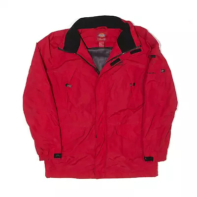 Buy DICKIES Womens Shell Jacket Red M • 30.99£