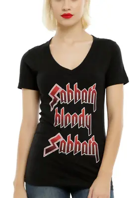 Buy Black Sabbath SABBATH BLOODY SABBATH Girl's Women's T-Shirt NWT XS-3XL Official  • 17£