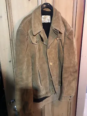 Buy Vintage Western Suede Jacket Type XS 34” Chest Ranch Wear Yellowstone USA • 45.90£