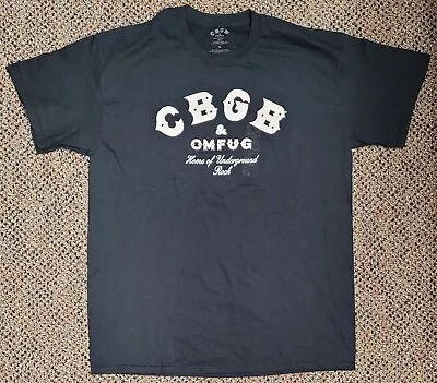Buy CBGB Official 2016 Black T-Shirt Large 100% Cotton 315 Bowery LLC. Punk NYC • 14.20£