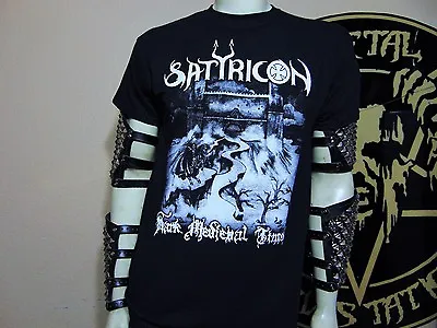 Buy Satyricon. Medium  Shirt. Black  Metal. Immortal.1349. Mayhem. Marduk. Horna • 24.12£