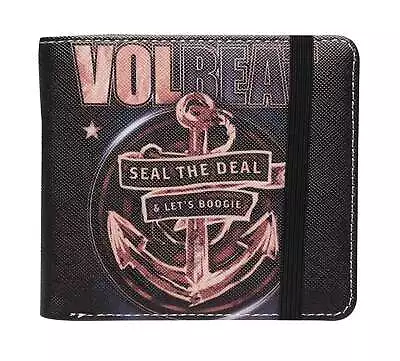 Buy Volbeat Wallet Seal The Deal Band Logo New Official Black Bifold • 18.95£