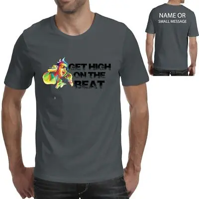 Buy Festival High On The Beat Printed T-Shirt Tee�Tshirt • 13.95£