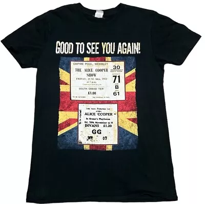 Buy Alice Cooper November 2017 Uk Tour T Shirt Size M • 20£