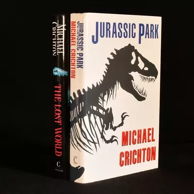 Buy 1991-95 2vols Jurassic Park And The Lost World Michael Crichton 1st • 487.50£