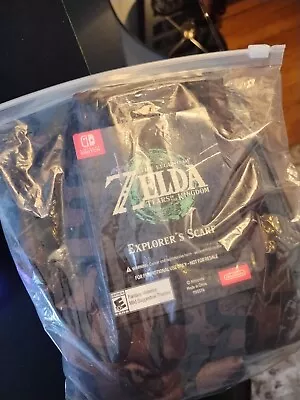 Buy Legend Of Zelda Tears Of The Kingdom Explorer's Scarf Original Bag W Arm Sleeve! • 46.30£