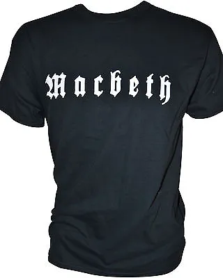 Buy MACBETH - Logo - T-Shirt - S / Small - 162501 • 17.23£