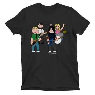 Buy Flu Fighters VIPwees T-Shirt Organic Mens Womens Kids Rock Music Inspired • 10.49£