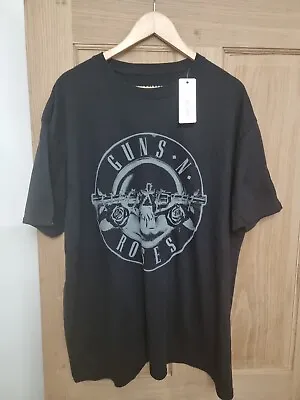 Buy Guns And Roses Black Large Tshirt Classic • 12.99£