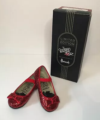 Buy HARRODS Of LONDON, ENGLAND 70TH ANNIVERSARY WIZARD OF OZ RUBY SLIPPERS  - KIDS • 125£
