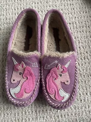Buy Startrite Girls Unicorn Pink Lilac Slippers  • 6£