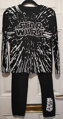 Buy Star Wars Pyjamas Black Size 11-12 Yrs • 9.99£