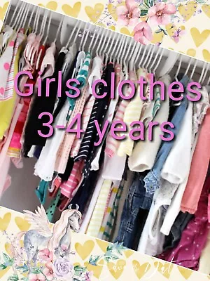 Buy Girls Clothes Build Make Your Own Bundle Job Lot Size 3-4 Years Dress Leggings • 3.49£
