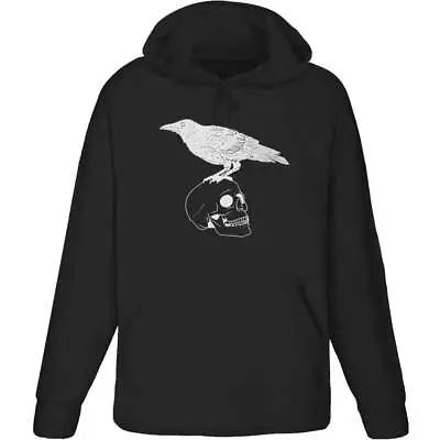 Buy 'Crow & Skull' Adult Hoodie / Hooded Sweater (HO038917) • 24.99£