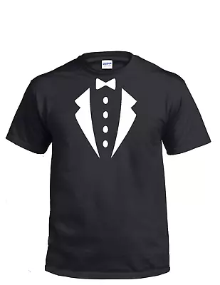 Buy Tuxedo Fancy Dress Kids And Men's T-Shirt • 7.99£