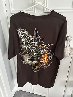 Buy Mens Authentic Hard Rock T Shirt Large • 2.99£