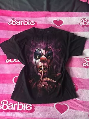 Buy Spiral Direct Clown T-shirt Horror Emo Goth Metal Horror ICP Size L  • 5£