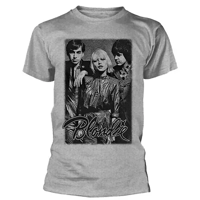 Buy Blondie Band Promo Grey T-Shirt NEW OFFICIAL • 14.89£
