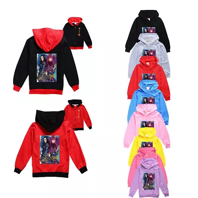 Buy Descendants Girls Gaming Sweatshirt Kids Hoodies Jumper T-Shirt Age 5-13 Years • 9.43£